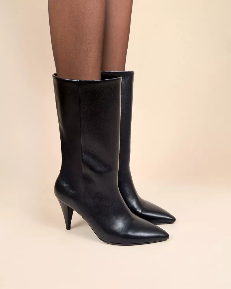 Fashion bottes courtes noires