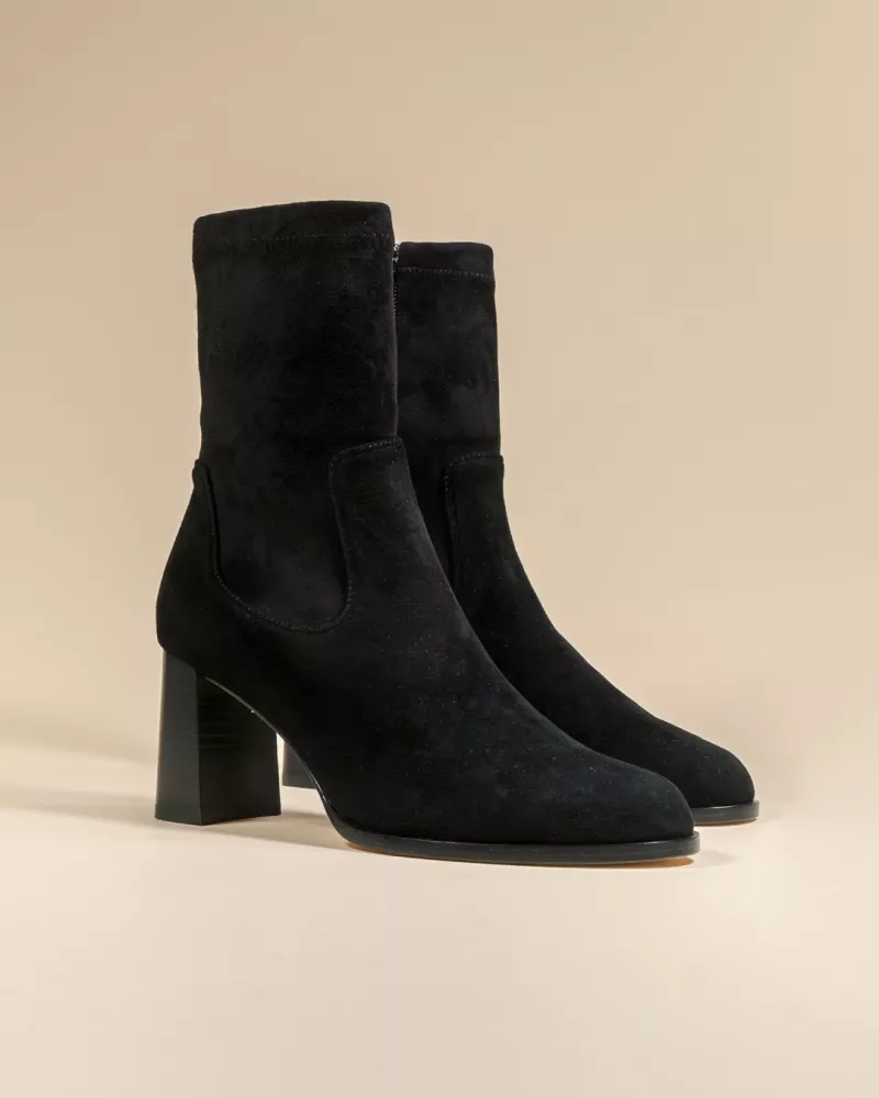 Dahlia Black Ankle Boot