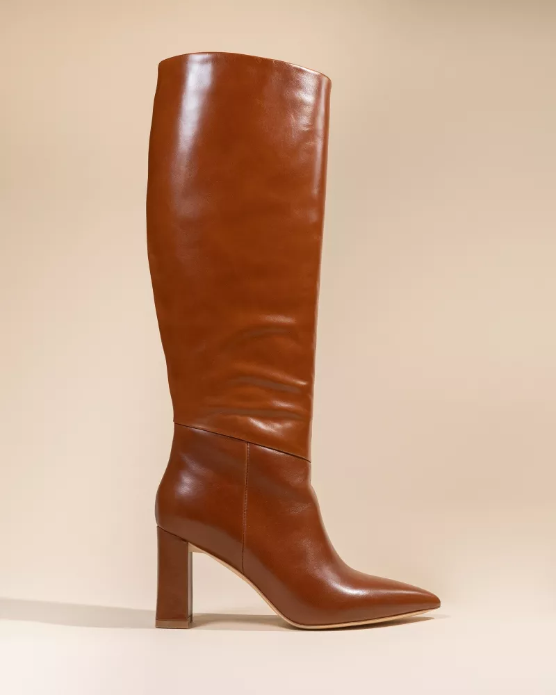 WIDE HEEL BOOTS TRACEY BROWN