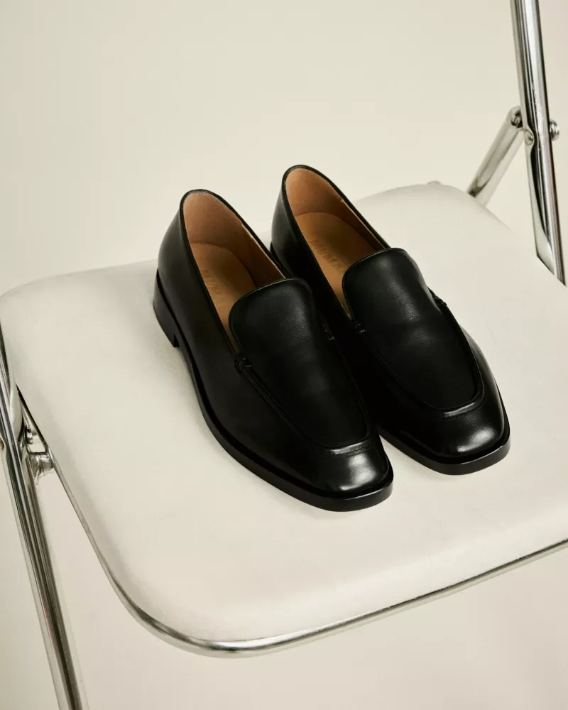 Aalto Black Loafers