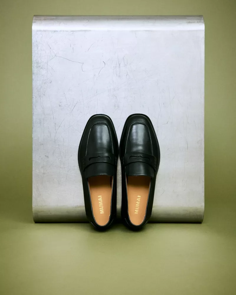 Luciano Black Loafers