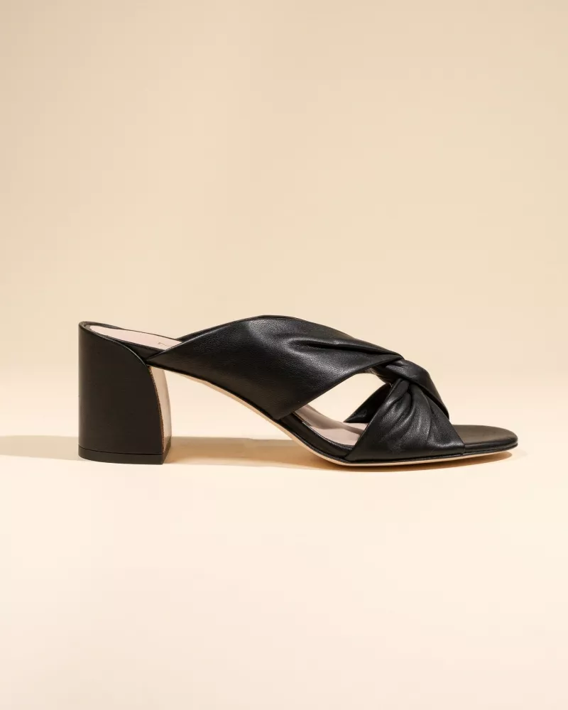 Daria Black Mules