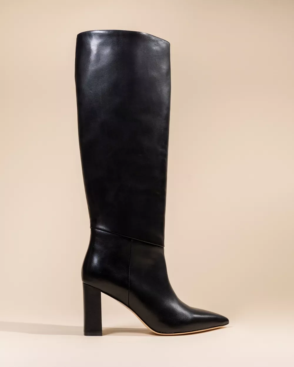 WIDE-HEELED BOOTS TRACEY BLACK