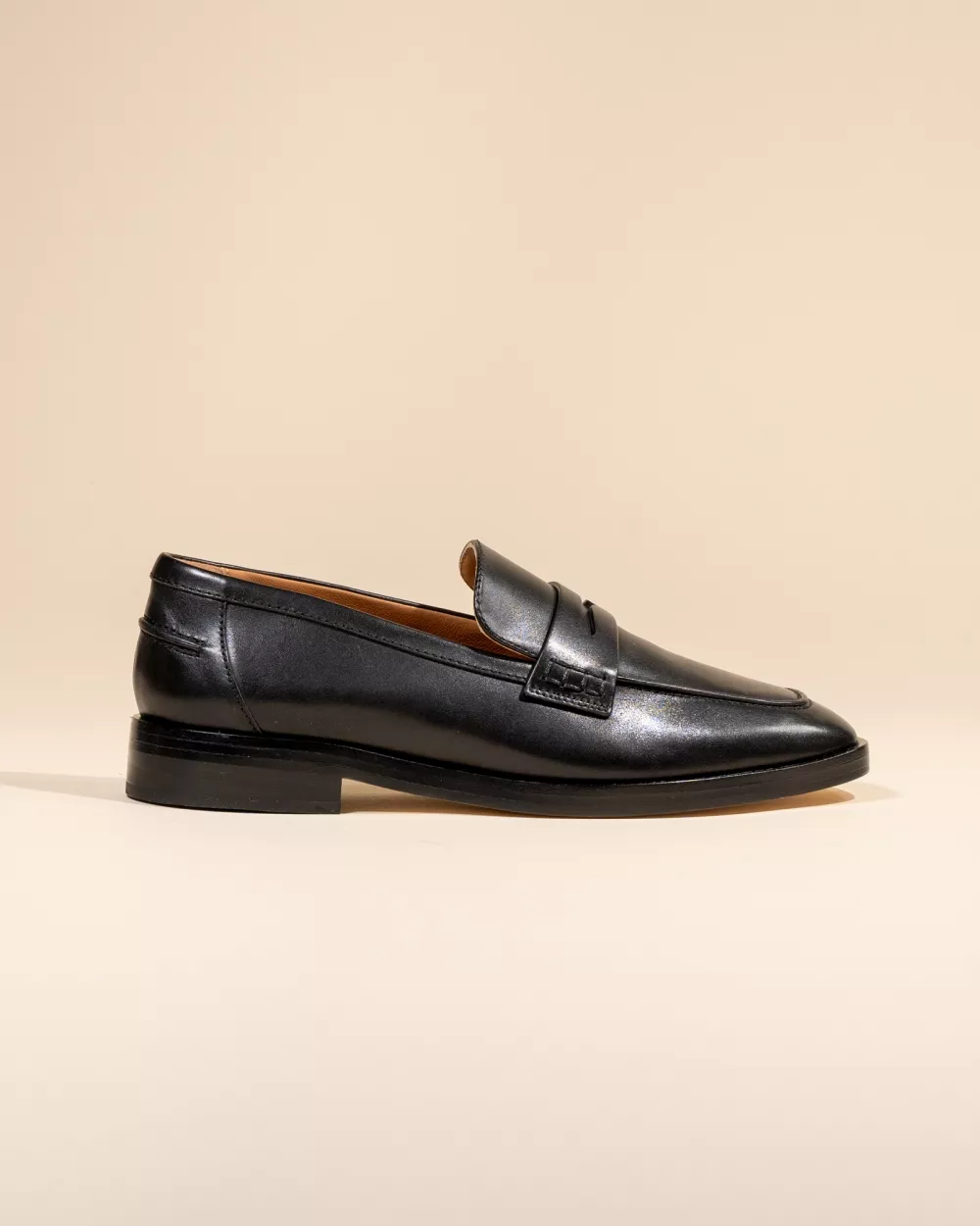 Luciano Black Loafers