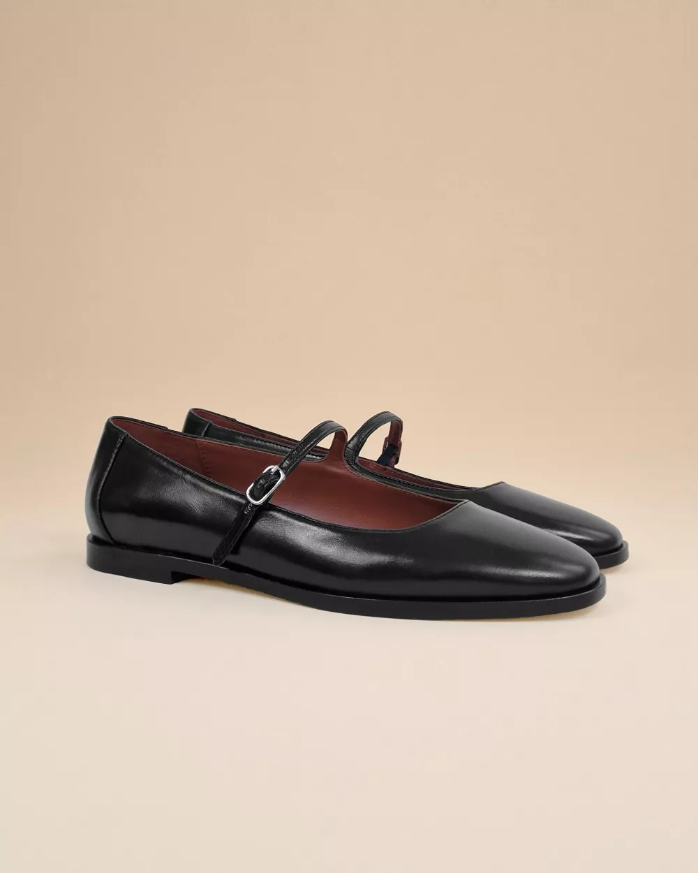 Caruso Black Ballerinas