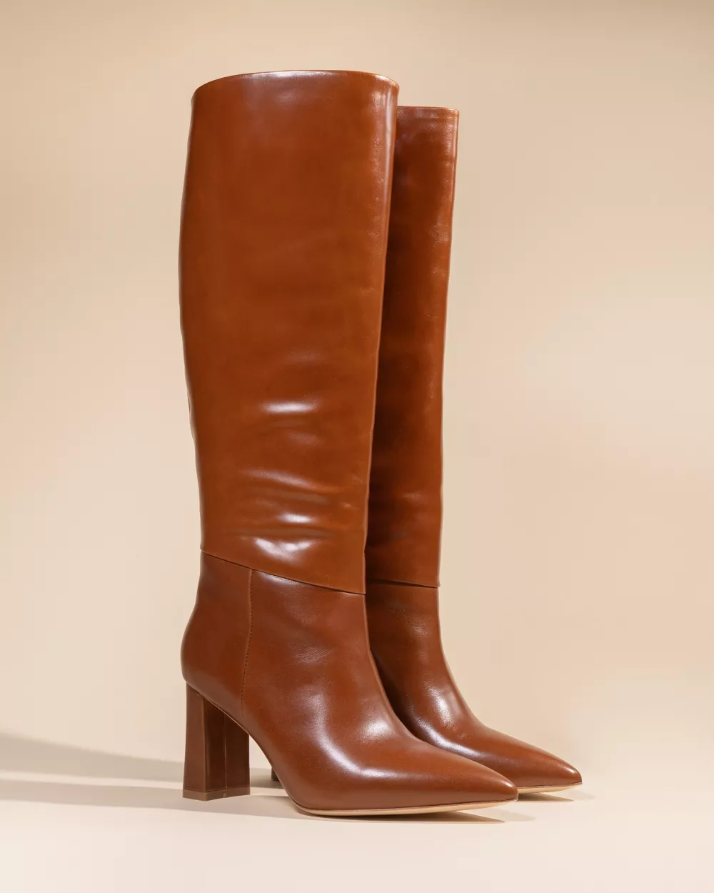 WIDE HEEL BOOTS TRACEY BROWN