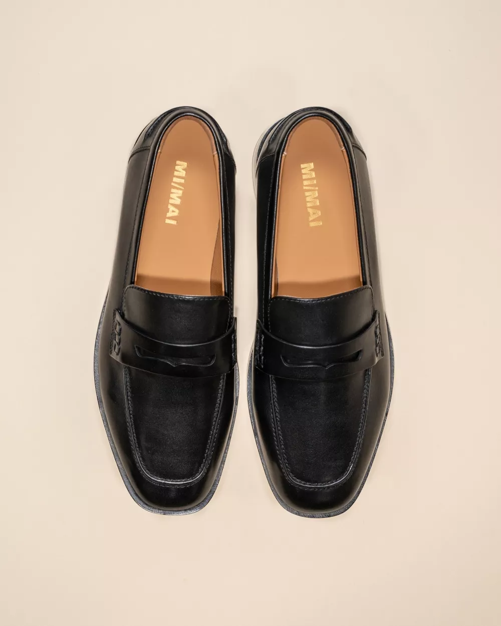 Luciano Black Loafers