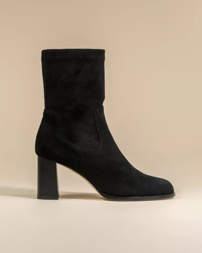 Bottines à talon Dahlia Black