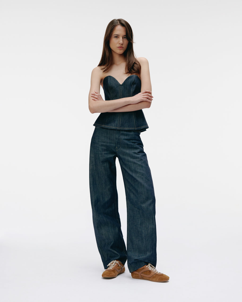 BASKETS MARRON PAOLA BROWN