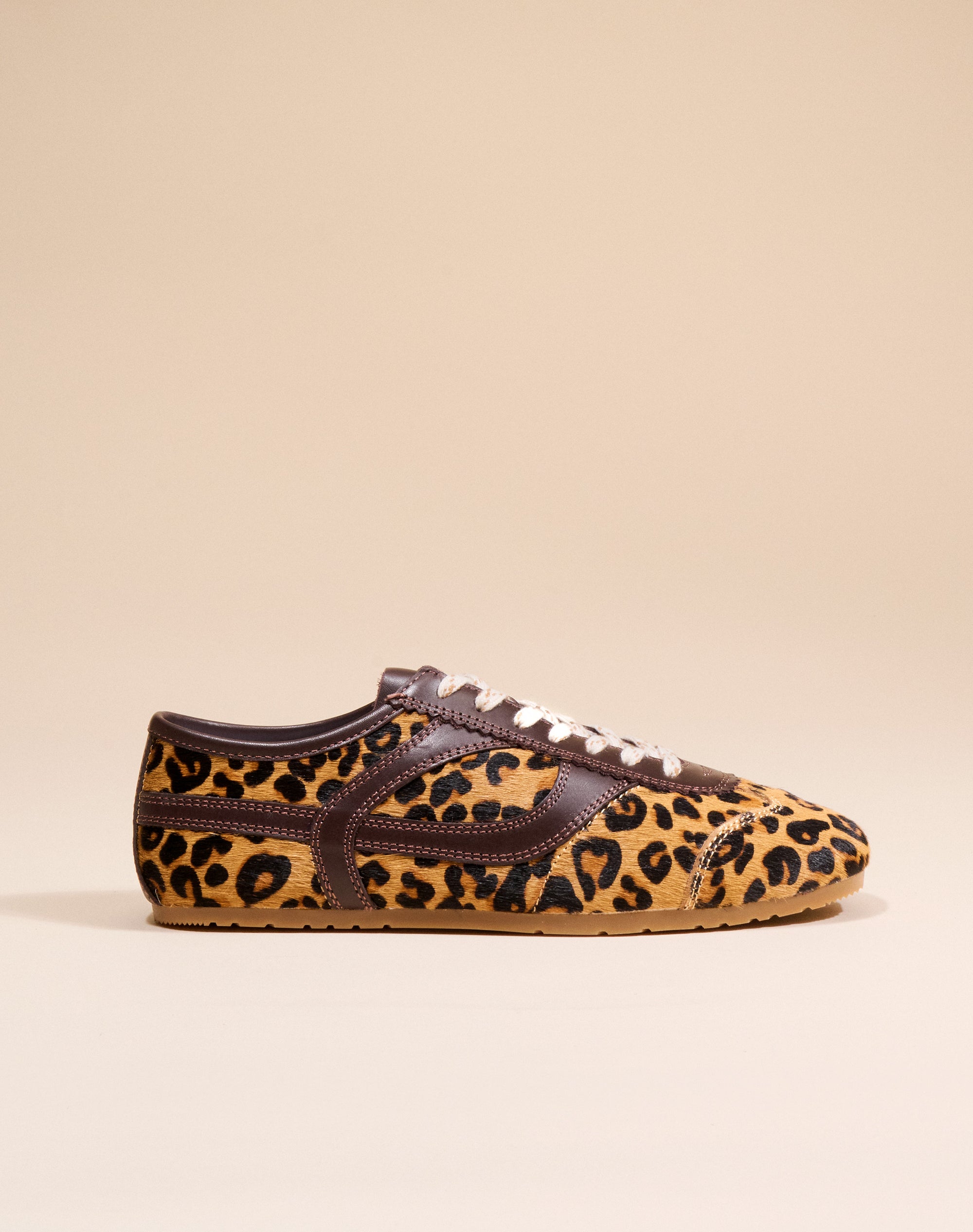 BASKETS A IMPRIME LEOPARD PAOLA LEO