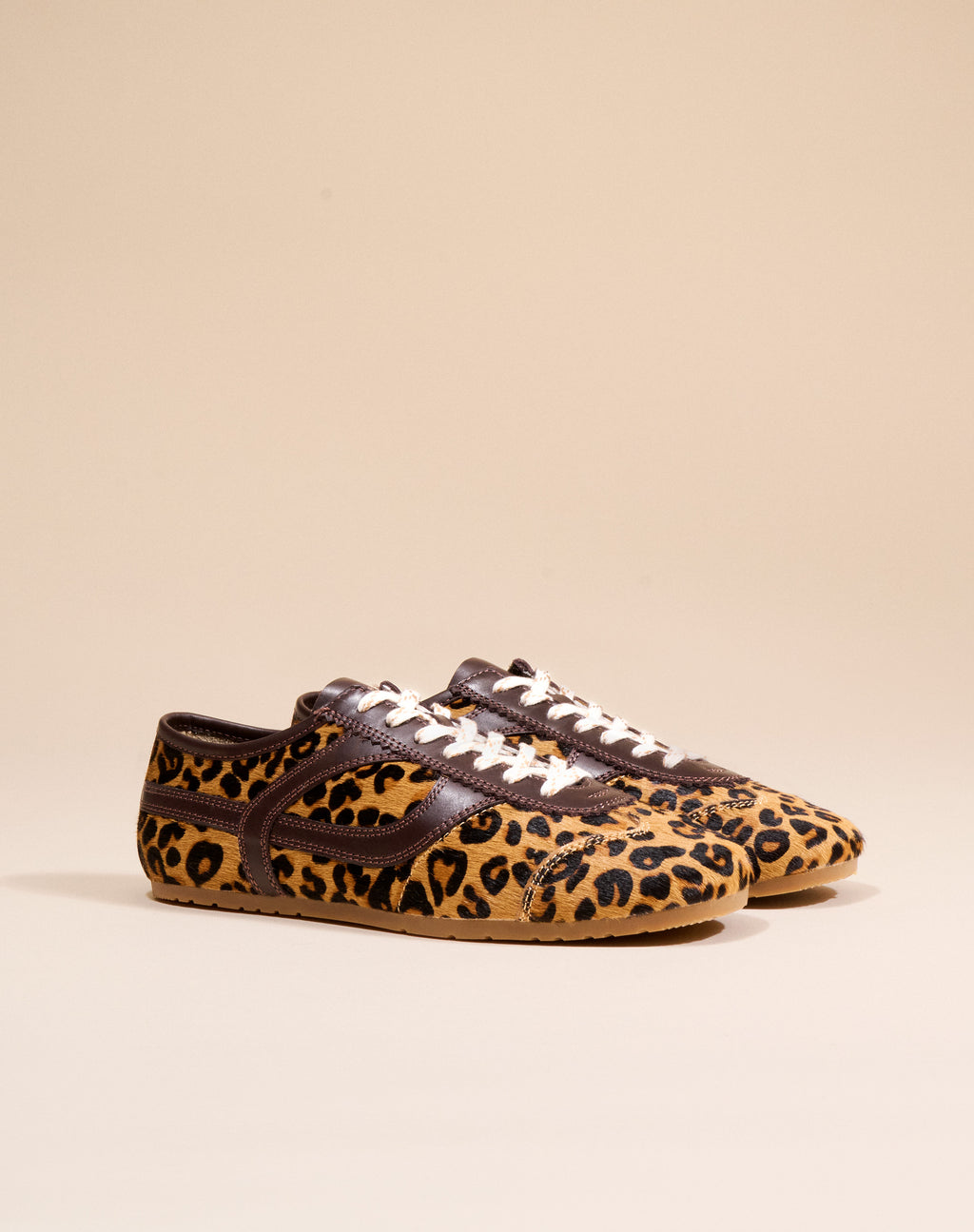 BASKETS A IMPRIME LEOPARD PAOLA LEO