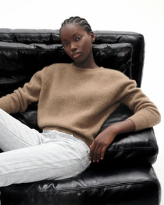 PULL COL ROND EN MAILLE DE RACCOON MARLY NUT