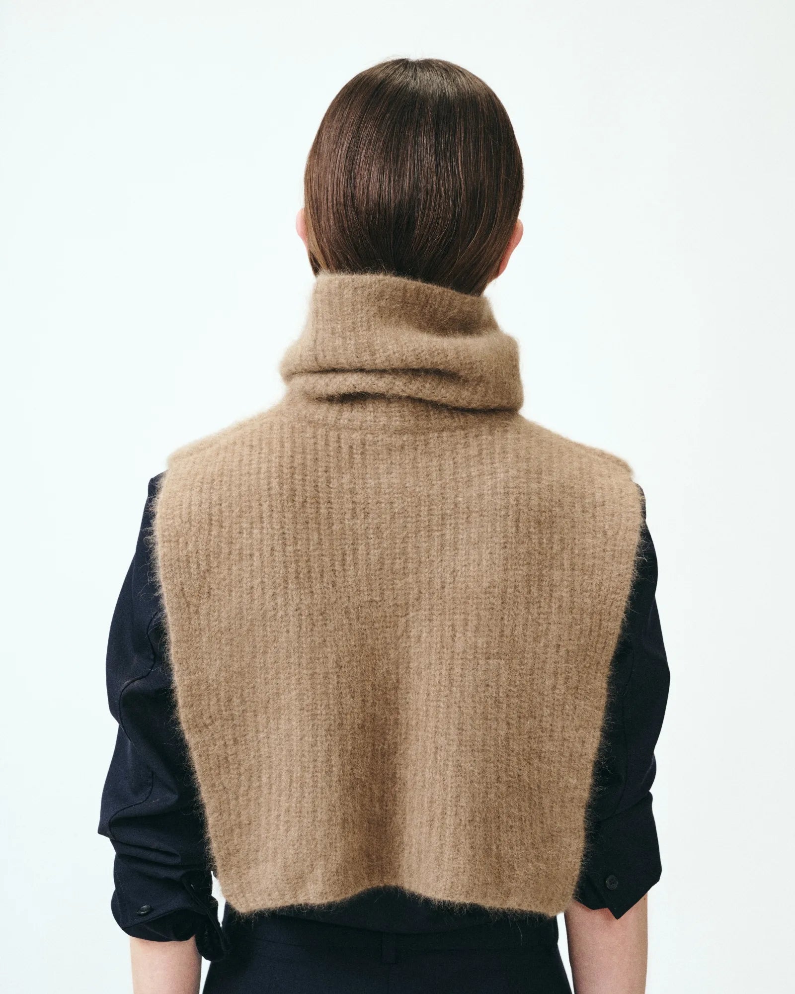 COL AMOVIBLE EN MAILLE DE RACCOON CASPER NUT