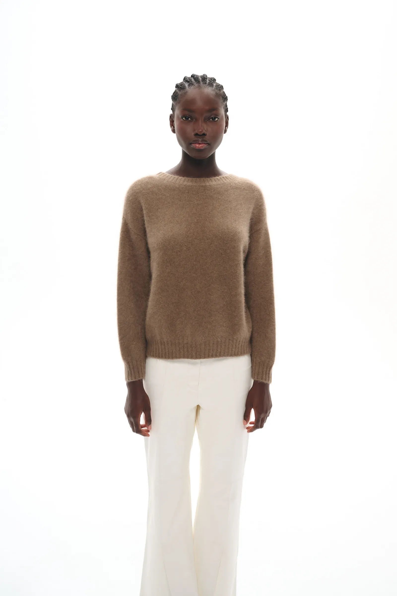 CARDIGAN EN MAILLE DE RACCOON CARMI NUT