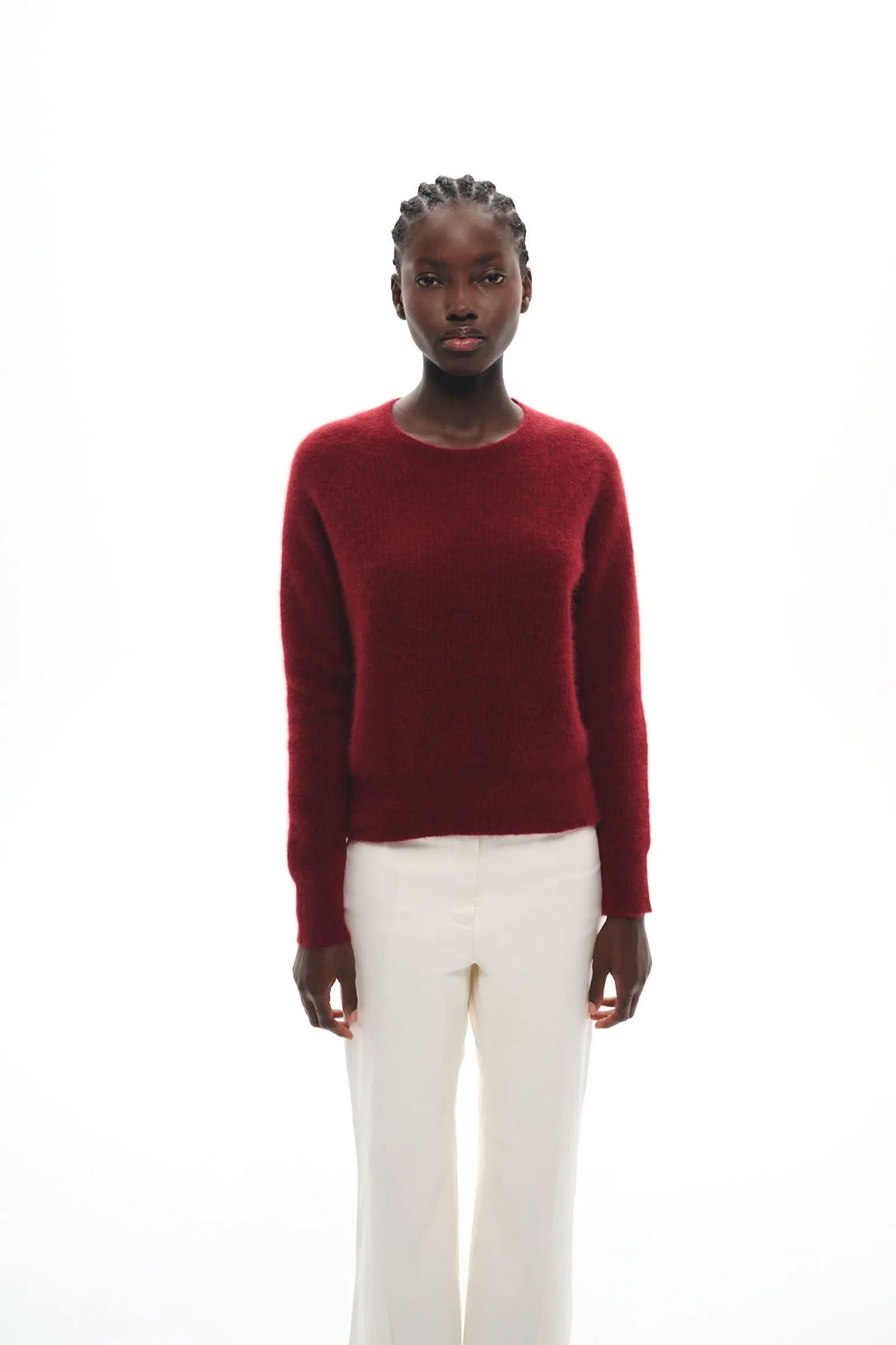 PULL EN MAILLE DE RACCOON MARLY RED