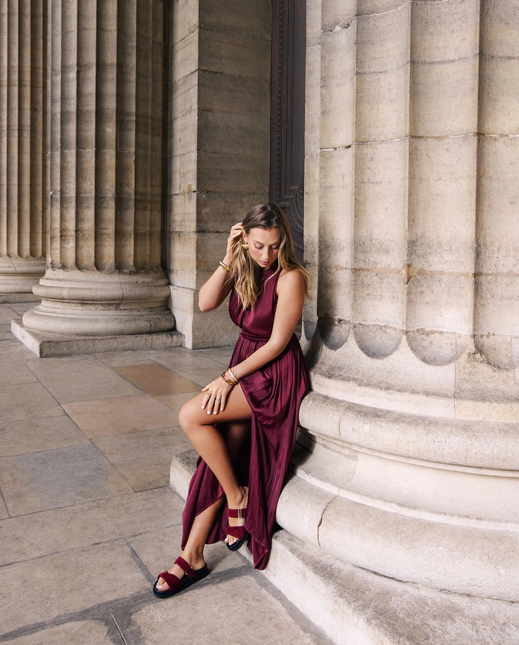 Paddington Burgundy by Diane Perreau