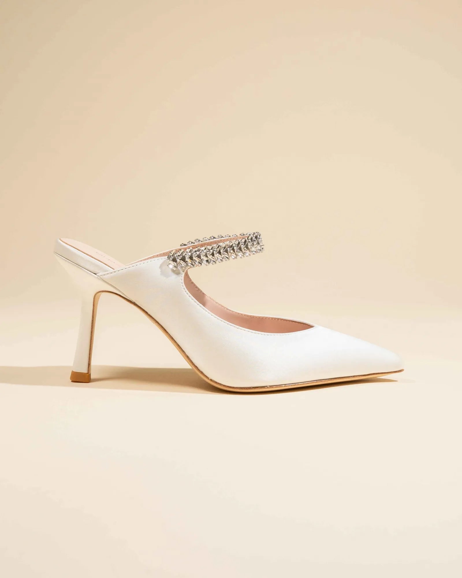 Harper White Satin by Diane Perreau