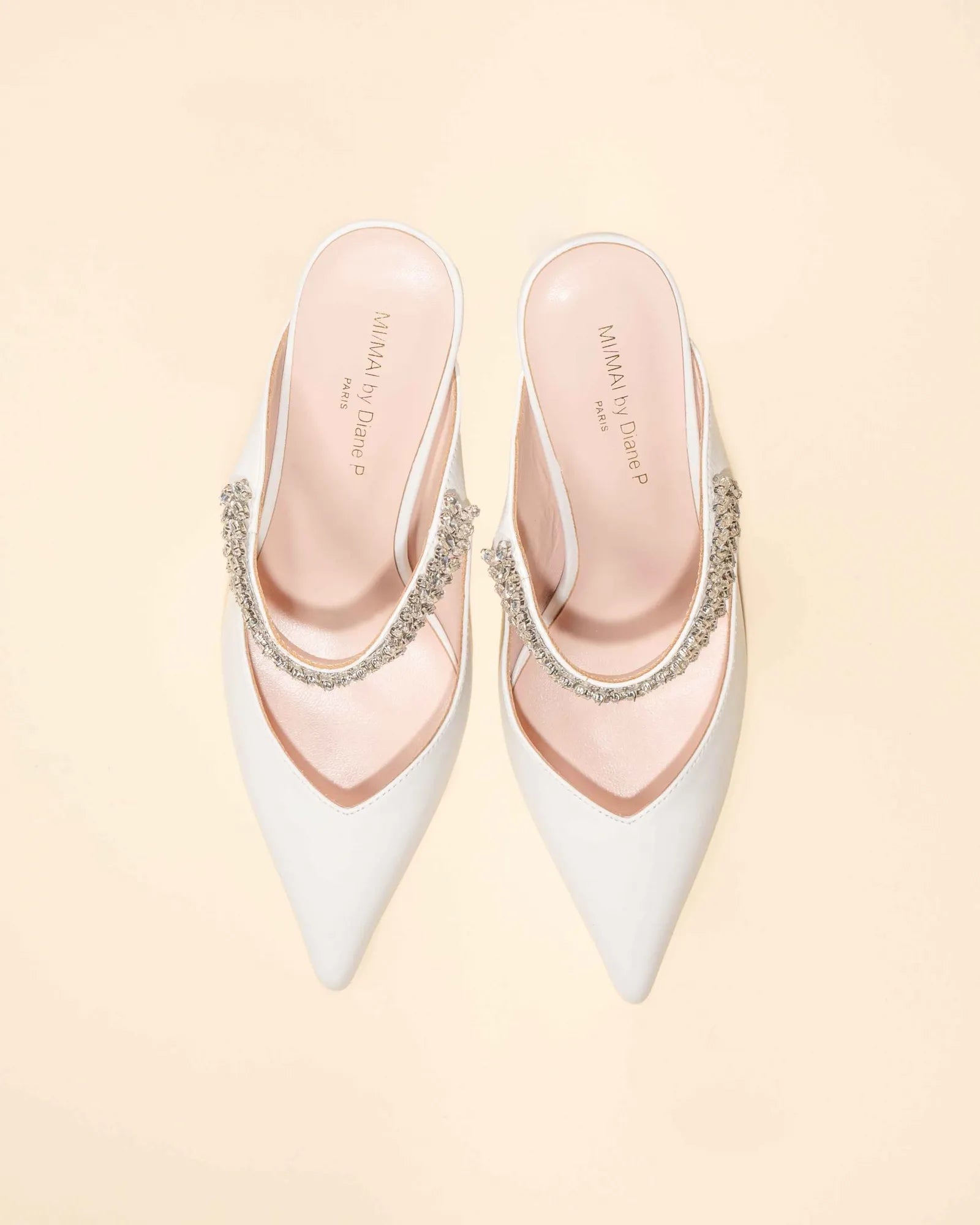 Harper White Leather by Diane Perreau