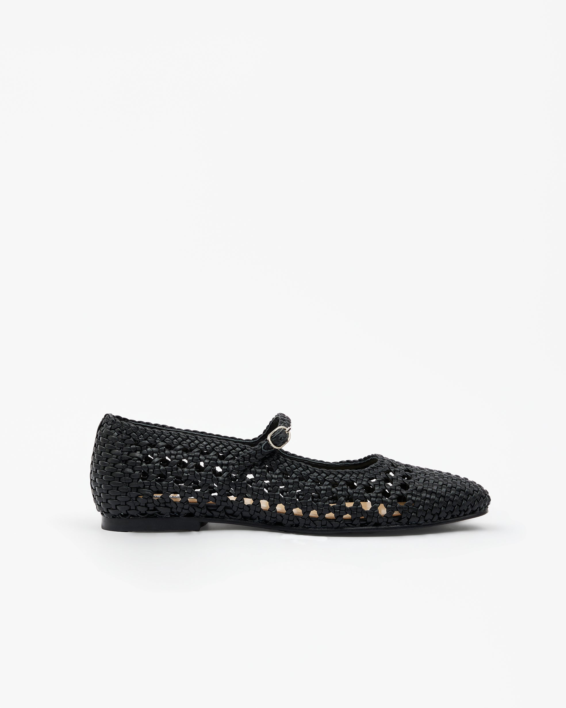 LUCIANO PENNY BLACK LEATHER MOCCASINS
