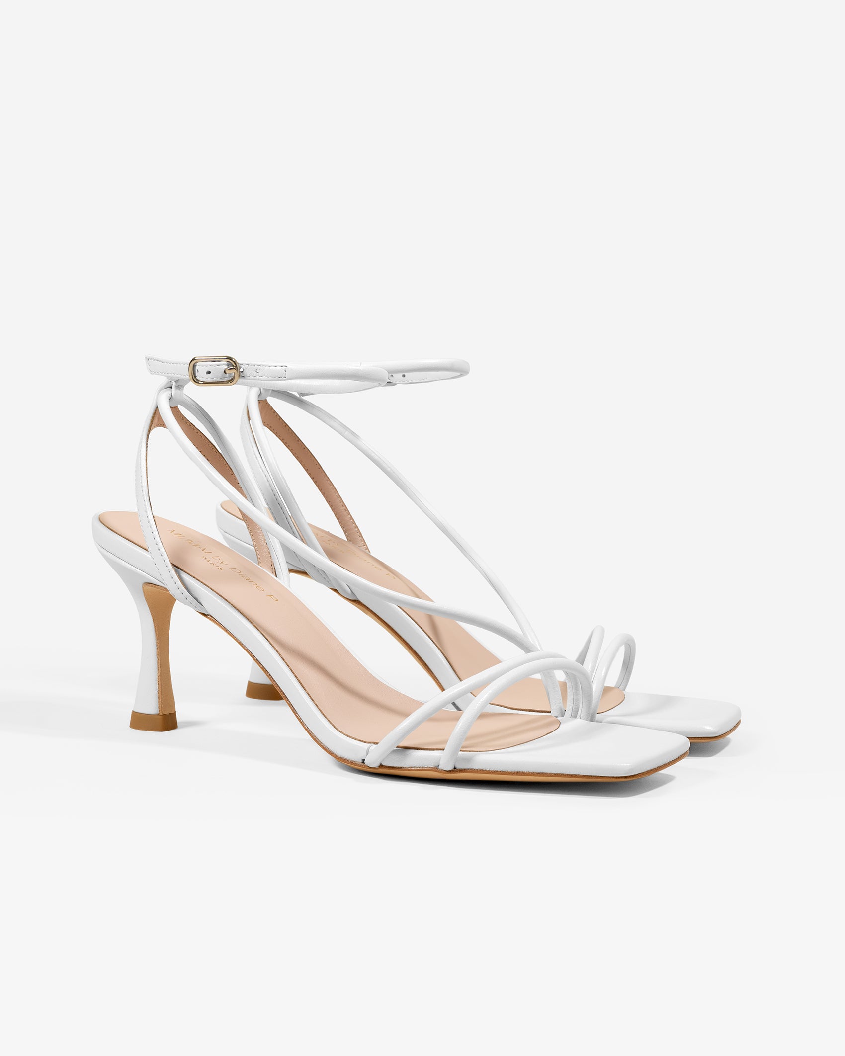 Sandales à talons hauts Bondi White