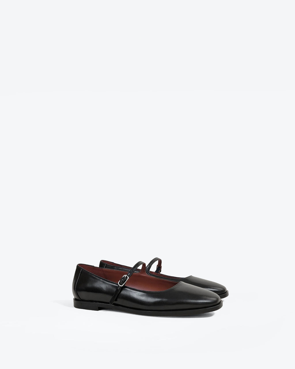 Caruso Black Ballerina Flats