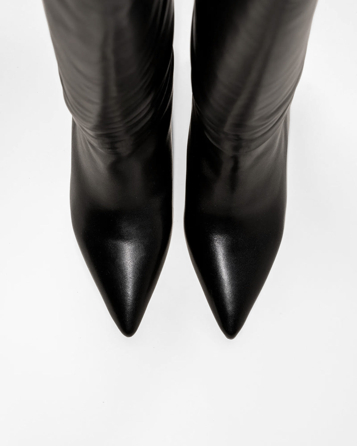 COCO BLACK STILT HEEL BOOTS