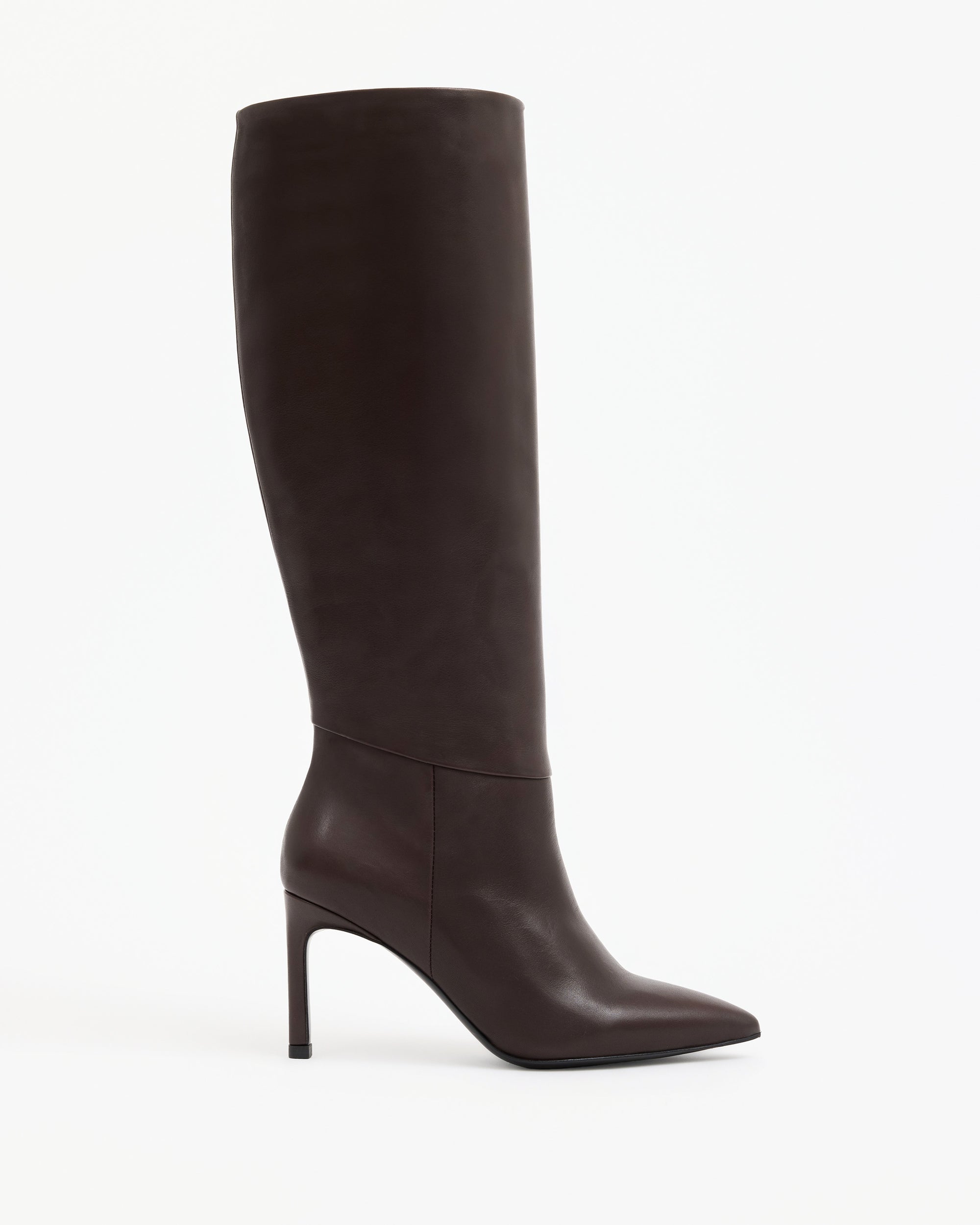 COCO BLACK STILT HEEL BOOTS