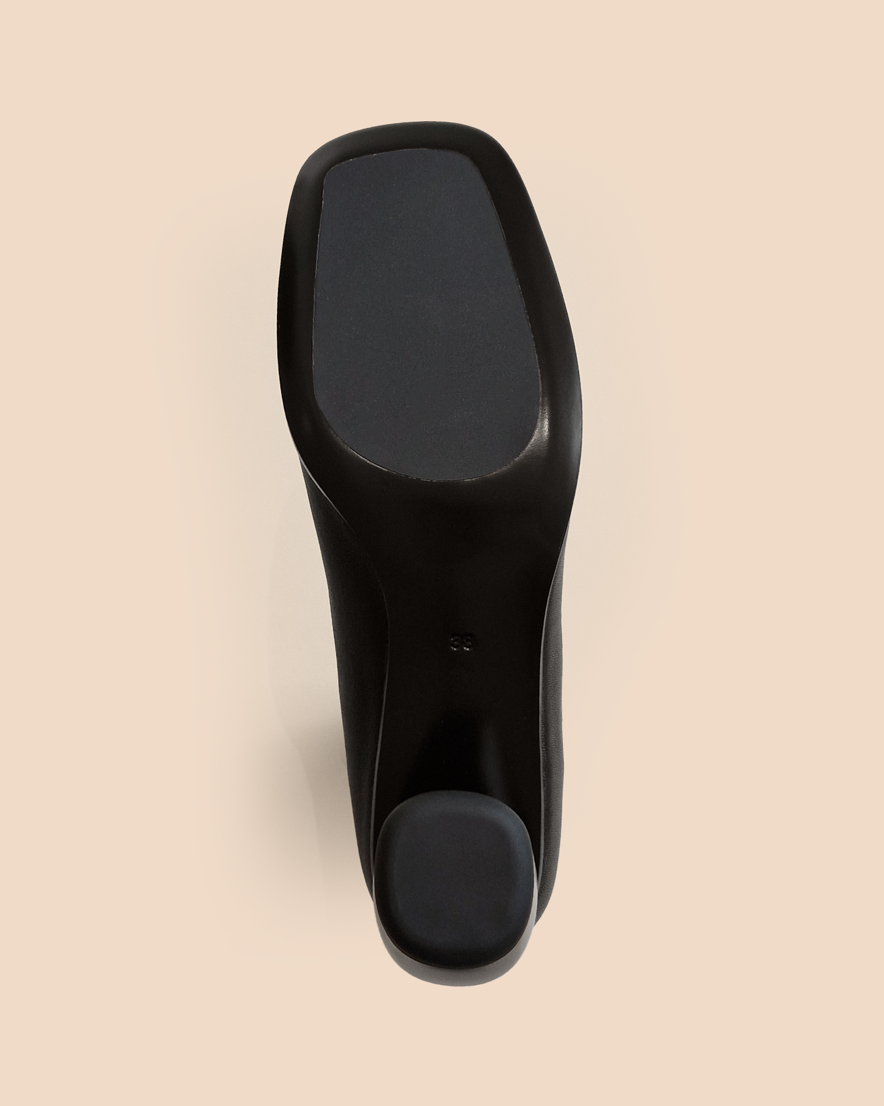 Cuissardes à talon bas Gae Low Black Lamb