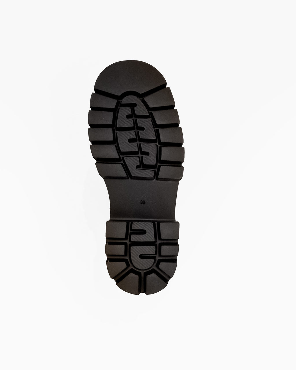 HERPEN BLACK LEATHER CHUNKY LOOT BOOTS