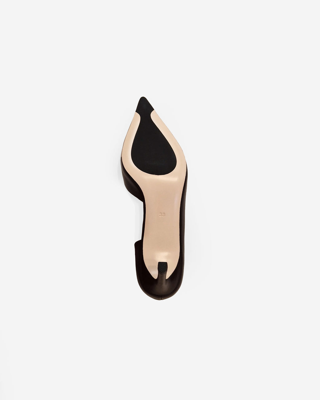 Kelly Chocolate pointed-toe chocolate leather pump