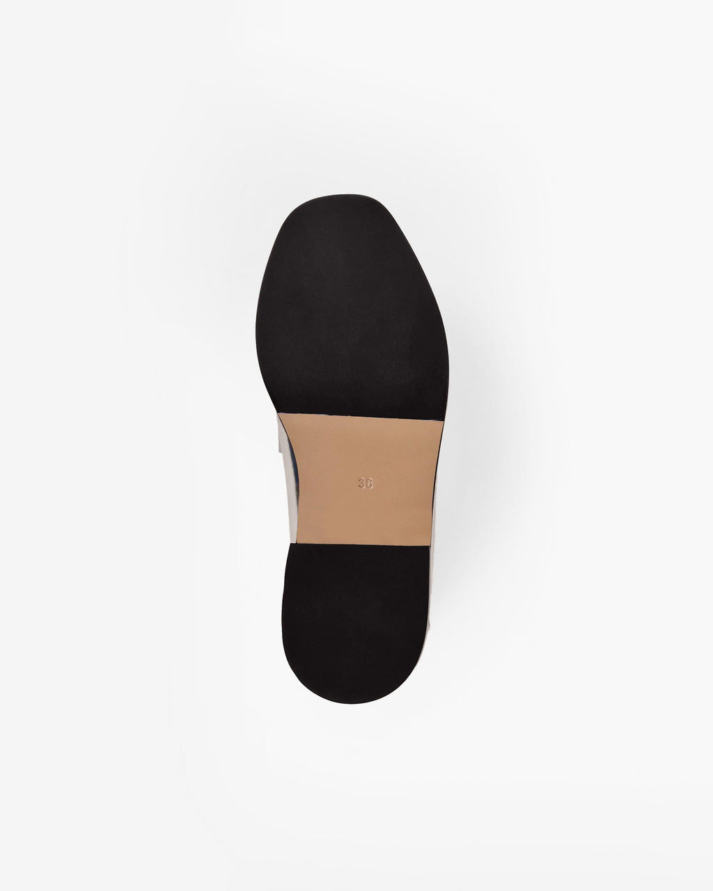 Luciano Silver Leather Moccasin