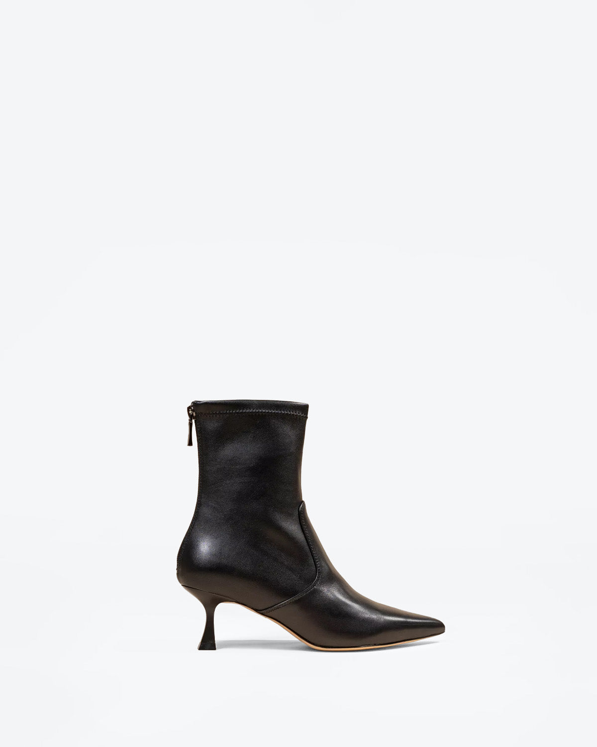 BOTTINES BOUT POINTU TALON BOBINE LOUISE BLACK