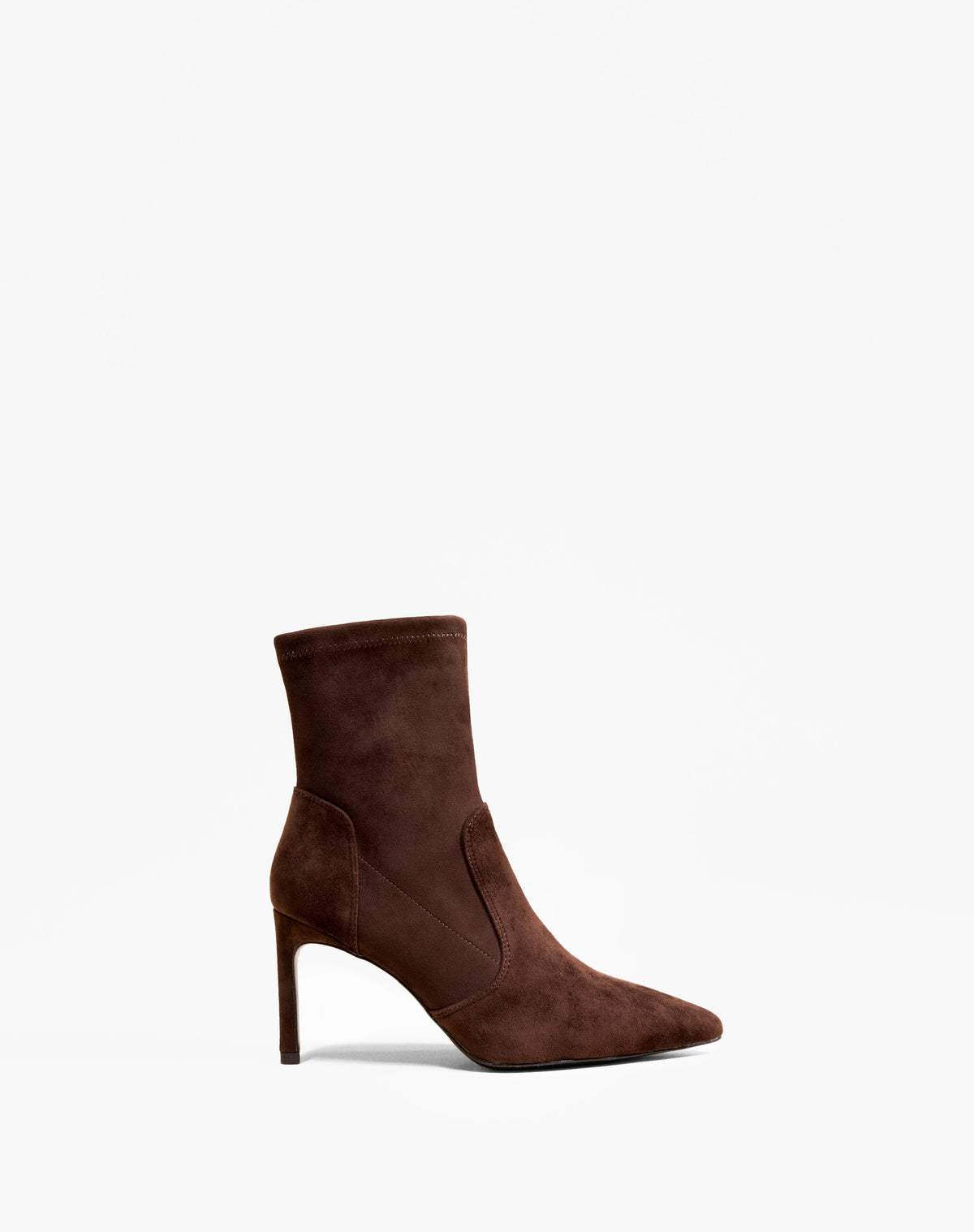 Bottines à talon et bout pointu Ophelia Chocolate