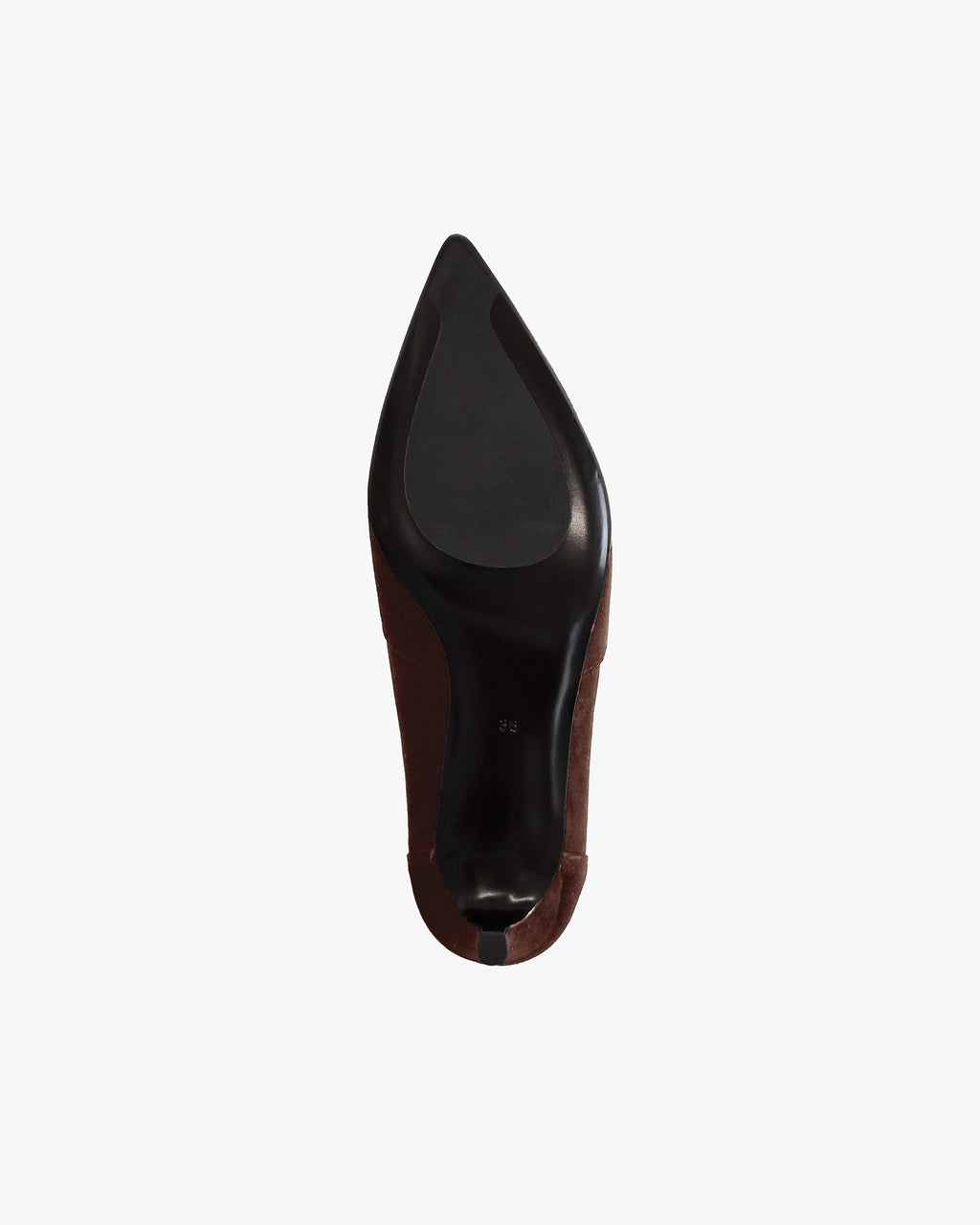 Bottines à talon et bout pointu Ophelia Chocolate