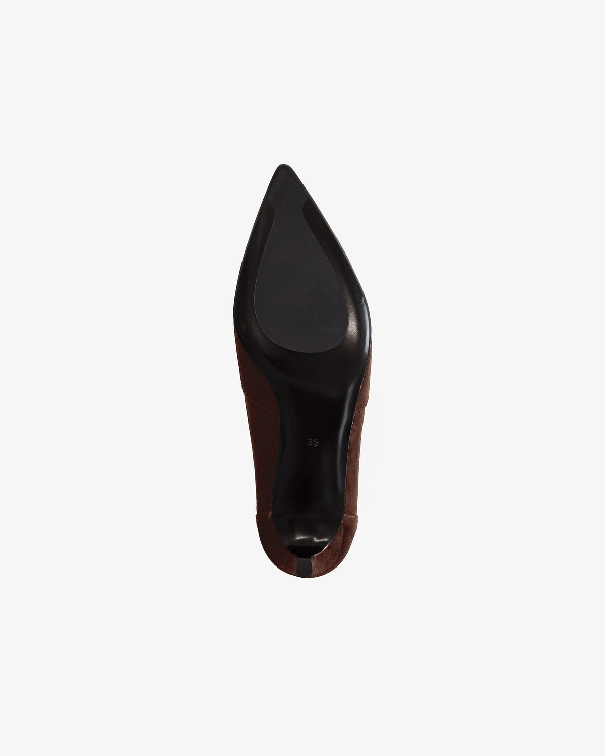 Bottines à talon et bout pointu Ophelia Low Chocolate