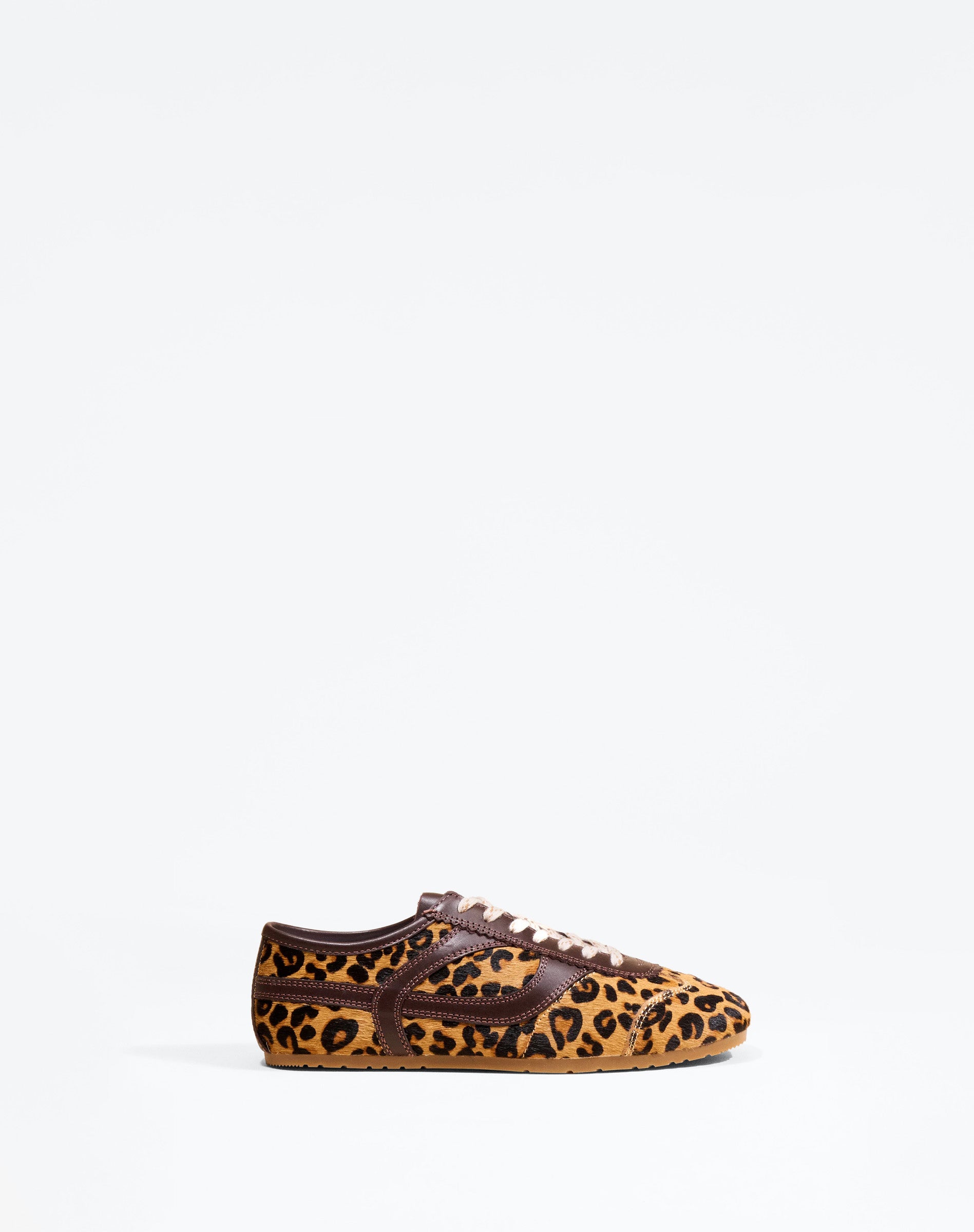 BASKETS A IMPRIME LEOPARD PAOLA LEO