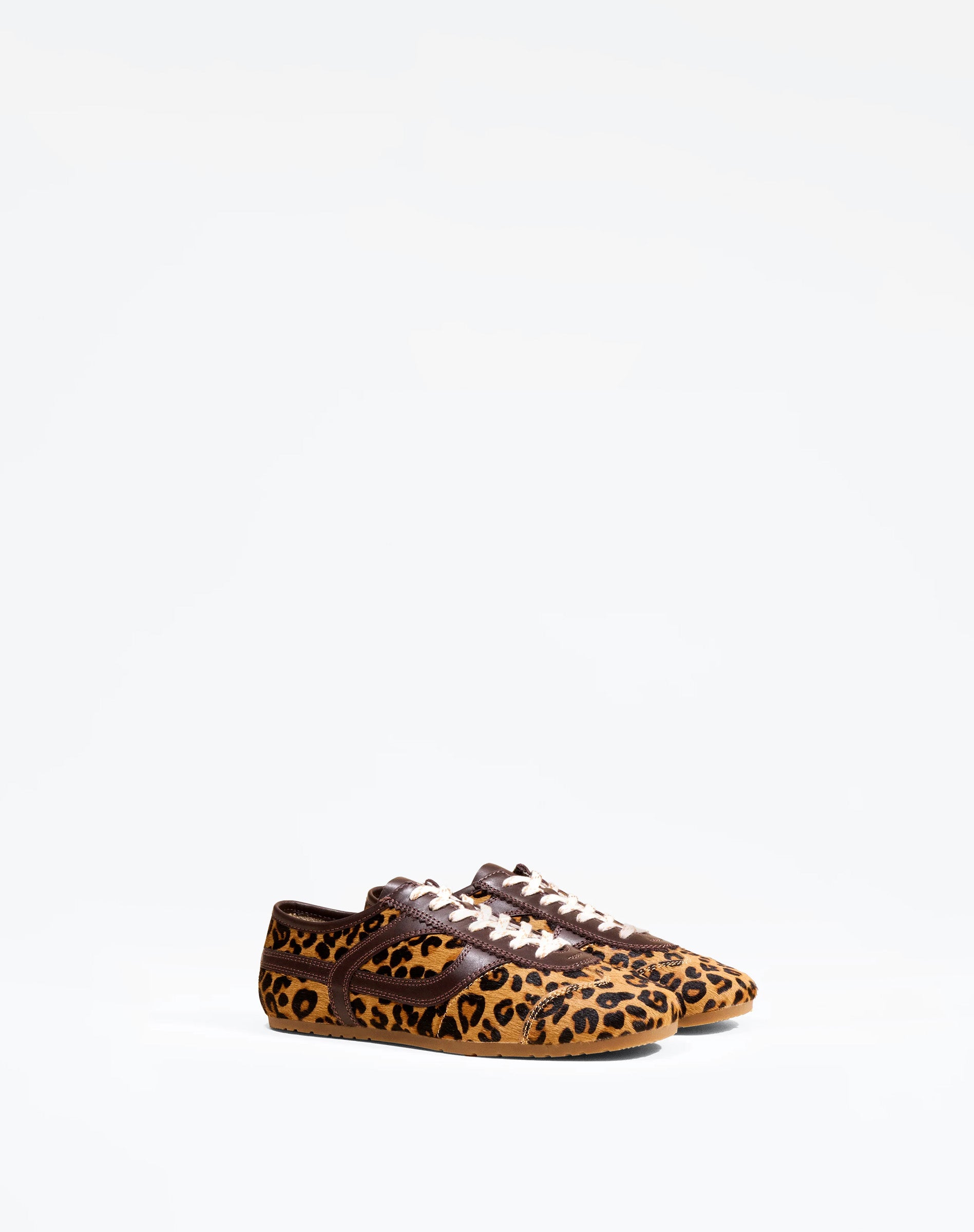 BASKETS A IMPRIME LEOPARD PAOLA LEO