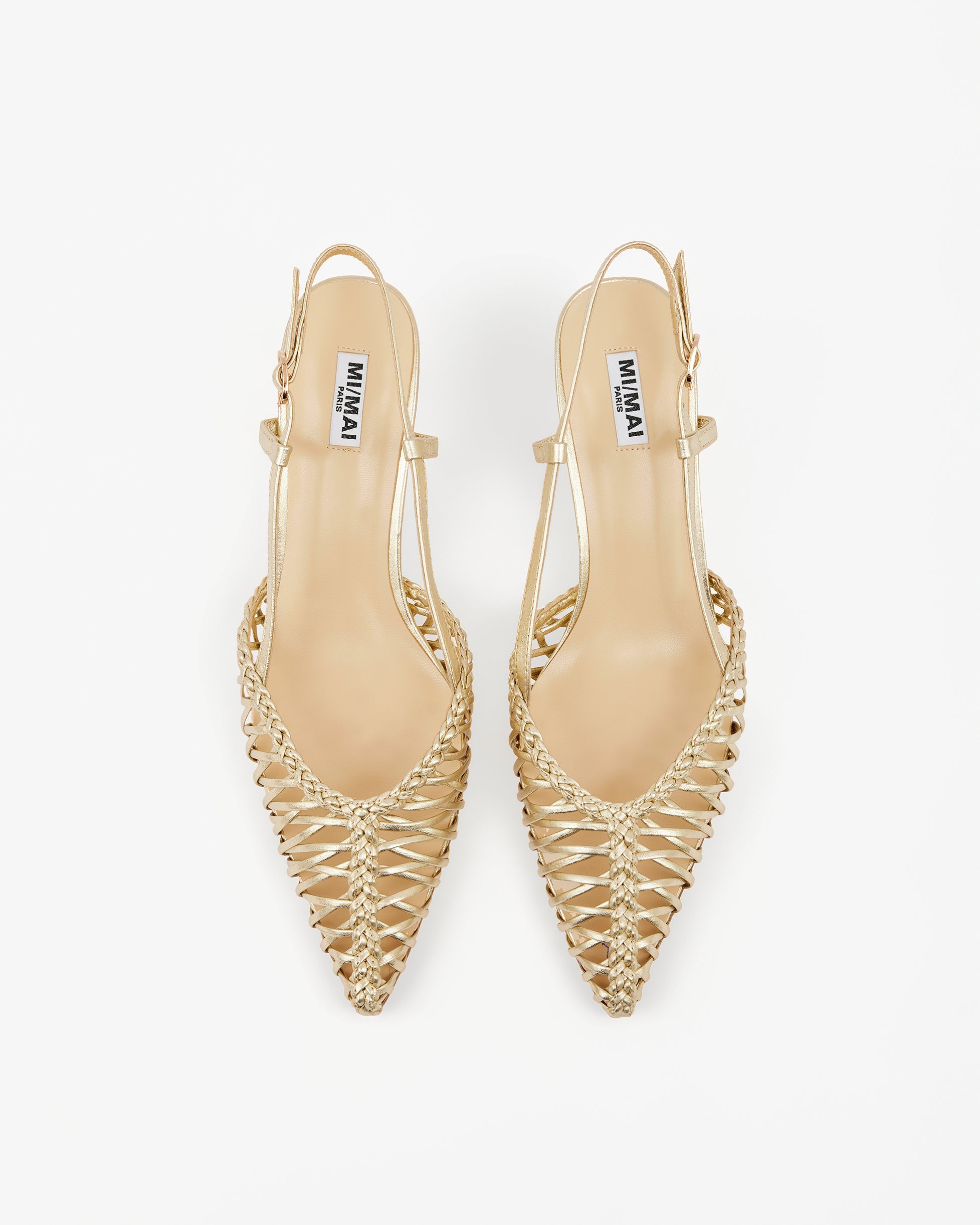 Renzo Black pointed-toe pump with ankle strap and small spool heel