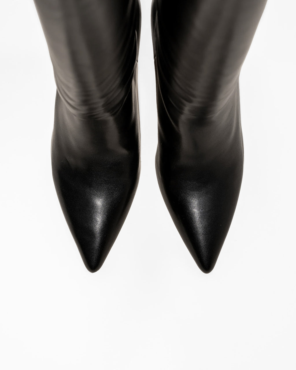 TRACEY BLACK BOOTS WITH A WIDE HEEL