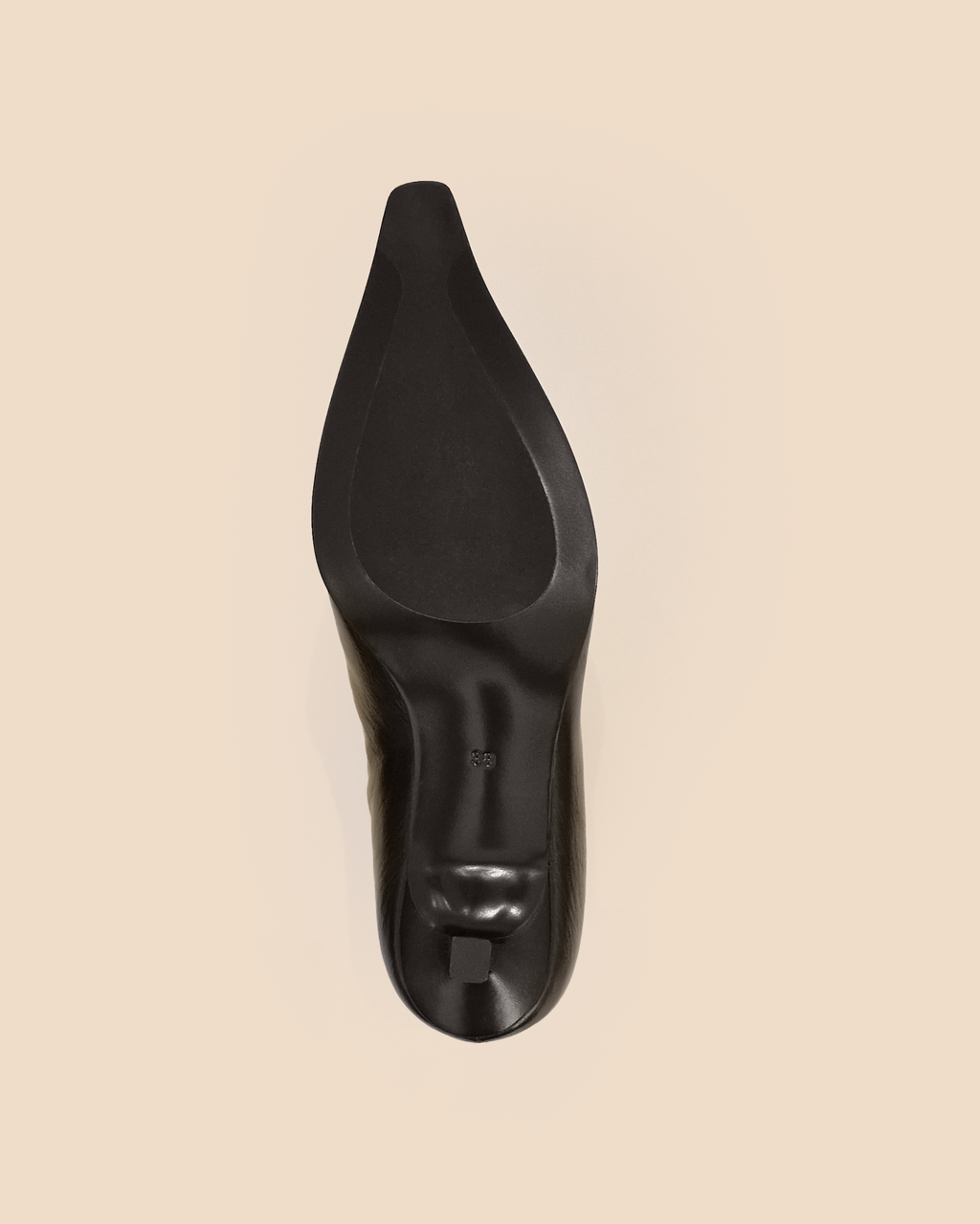 BOTTES A PETIT TALON ET BOUT POINTU VIVIENNE CRINKLED