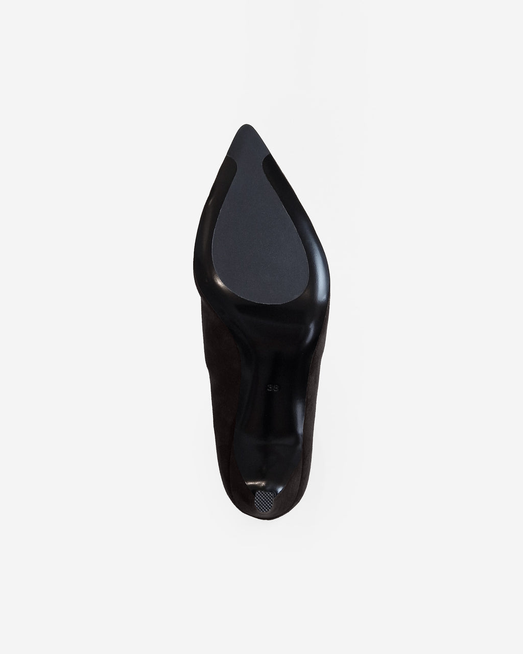 BOTTINES A TALON ET BOUT POINTU ZAHA BLACK