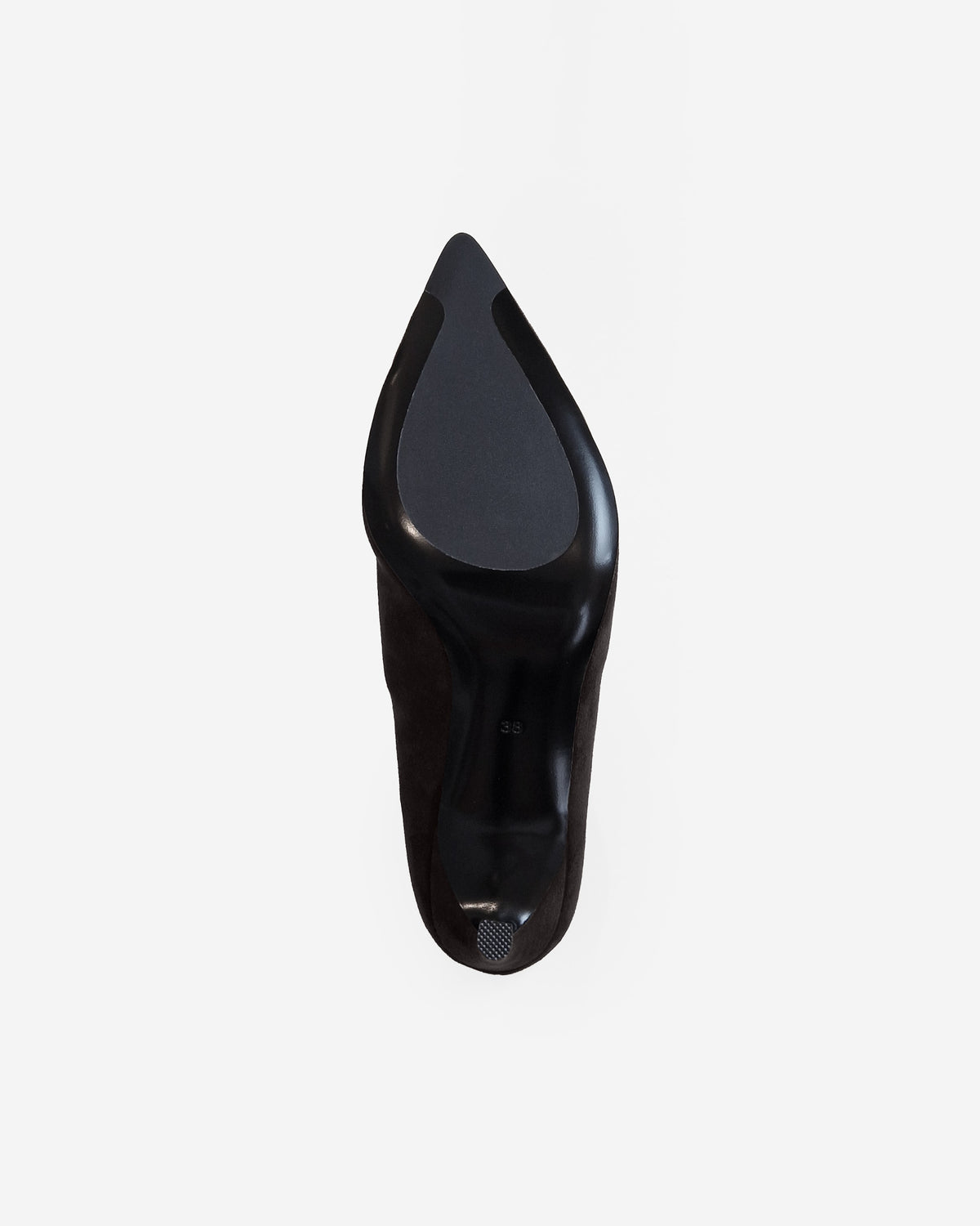 BOTTINES A TALON ET BOUT POINTU ZAHA BLACK