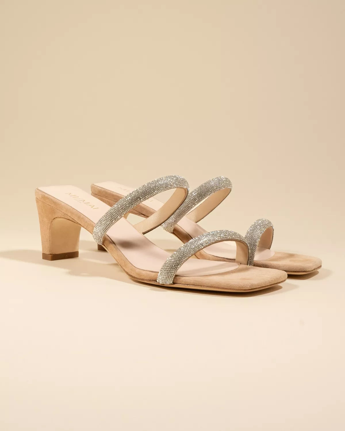 Mule à petit talon Babs Nude