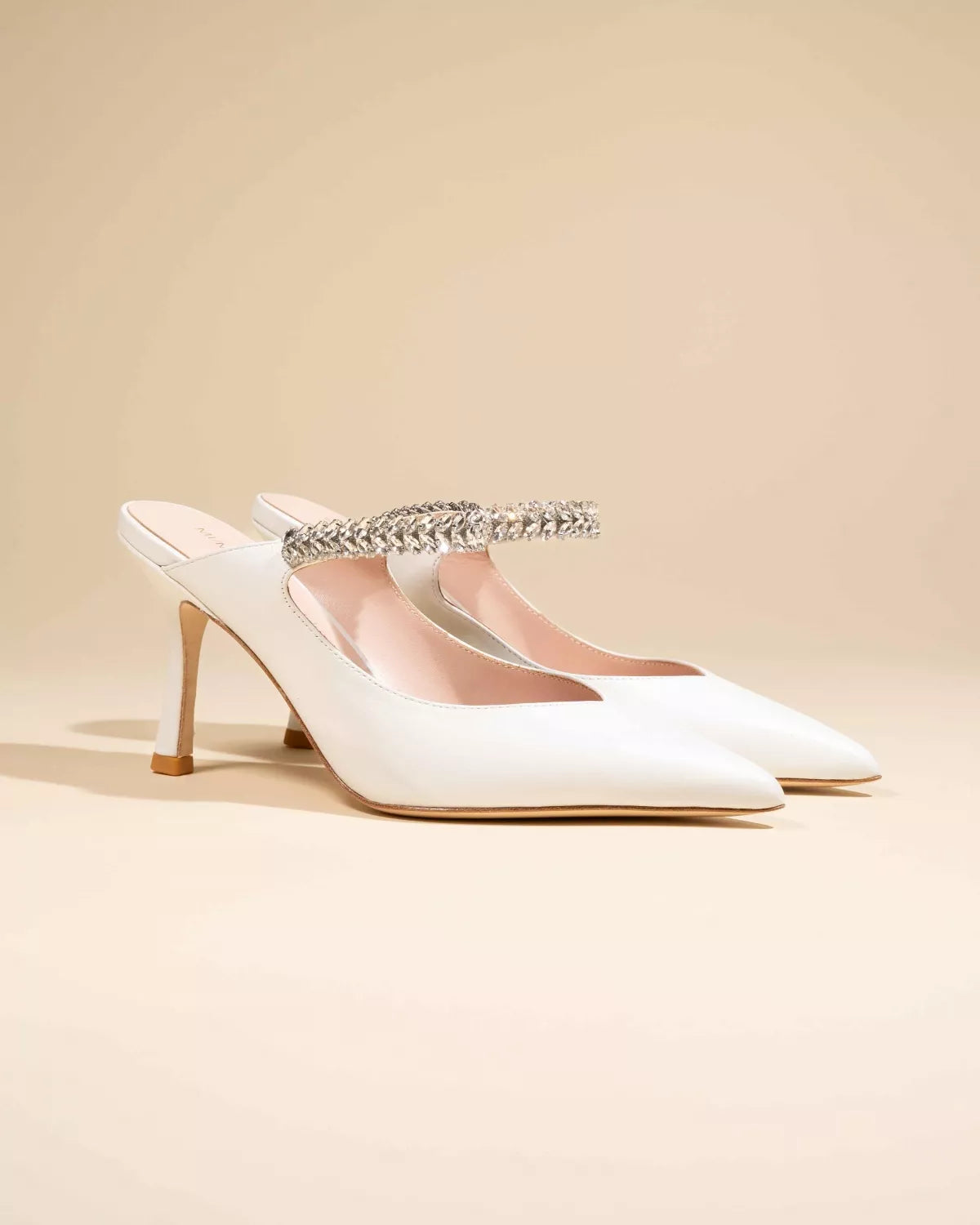 Harper White Leather by Diane Perreau